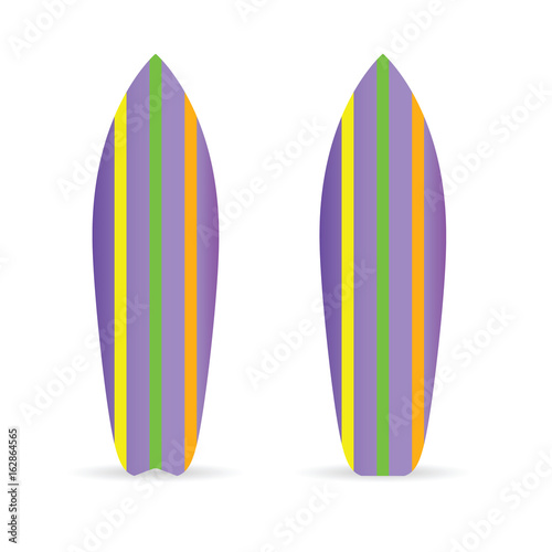 surfboard set extreme illustration