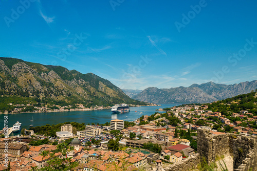 View on Kotor bay and Old Town