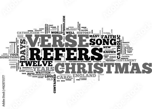 A CHRISTMAS HISTORY LESSON TEXT WORD CLOUD CONCEPT