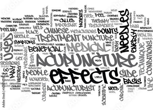 A PRIMER ON MEDICAL ACUPUNCTURE TEXT WORD CLOUD CONCEPT