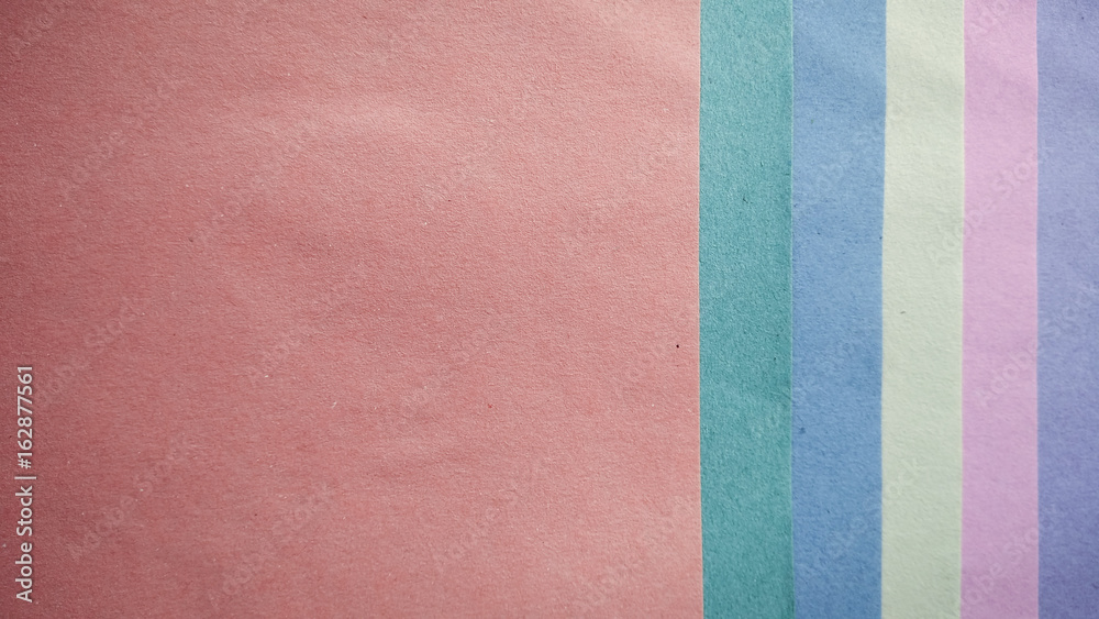 Fototapeta premium colorful Paper art and craft background in craft style