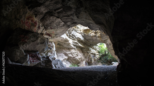 Fotografia entrée d'une grotte