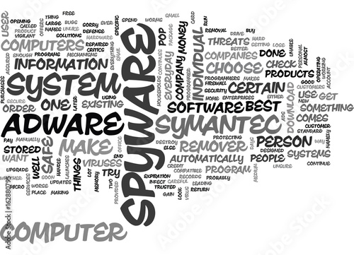 ADWARE SPYWARE REMOVAL TEXT WORD CLOUD CONCEPT
