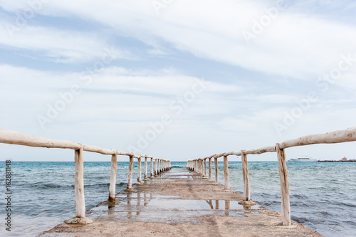 pier in the sea © Funtap