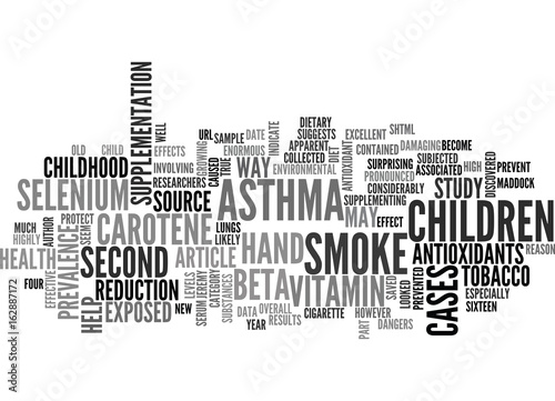 ANTIOXIDANTS KW TEXT WORD CLOUD CONCEPT