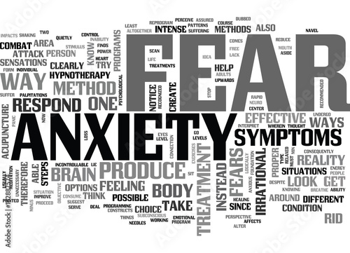 ANXIETY ENDS WITH US TEXT WORD CLOUD CONCEPT