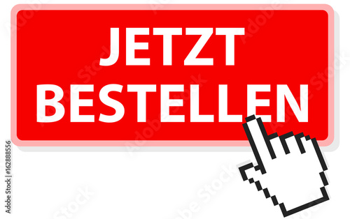 Jetzt Bestellen Button mit Cursor