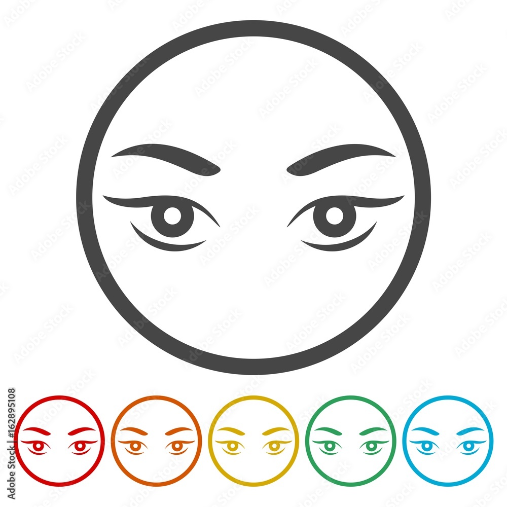 Eye simple illustration 