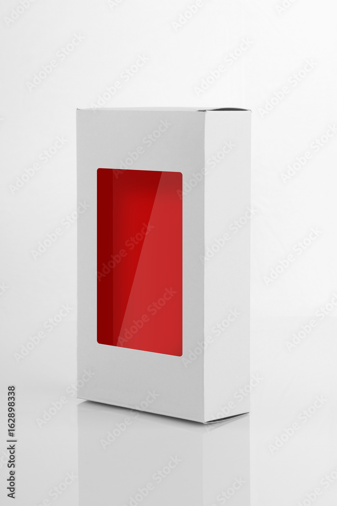 White Board Product Packaging Box with a window White Board Product Packaging Box with a window