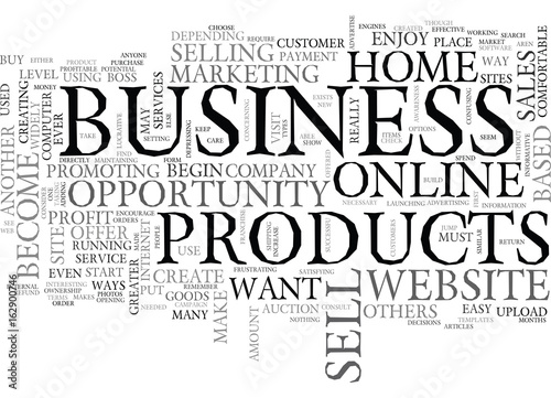 BEST HOME BASED BUSINESS OPPORTUNITY TEXT WORD CLOUD CONCEPT