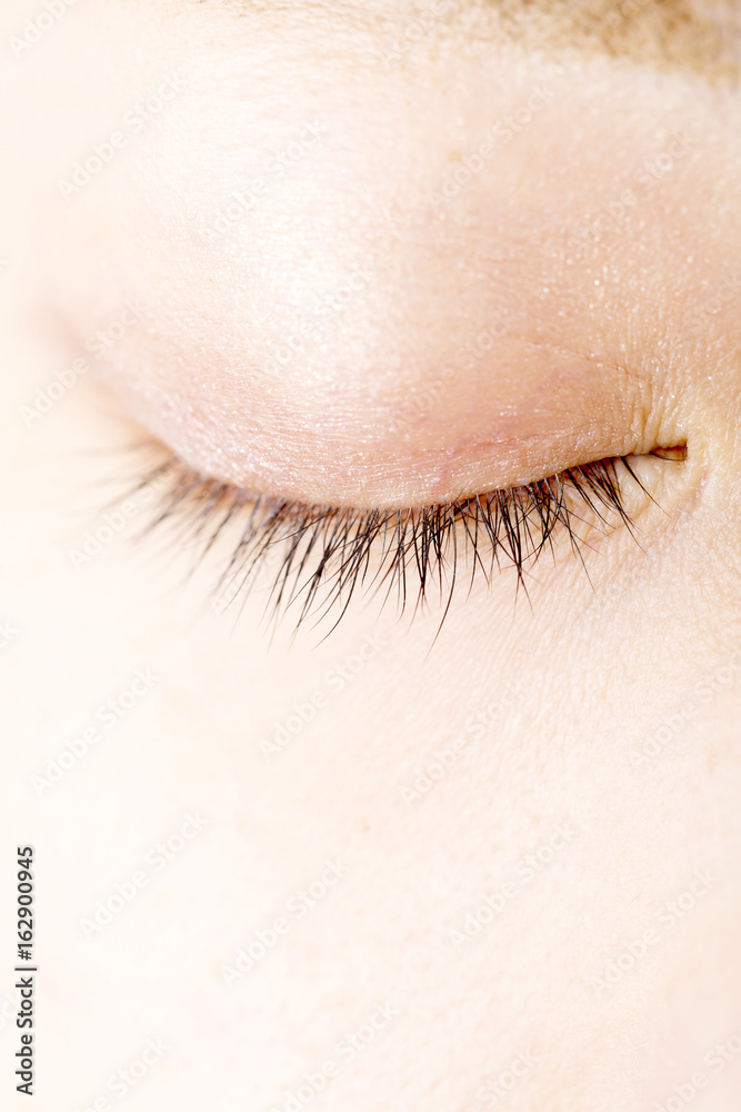 Obraz premium ビューティー 目元アップ スッピン