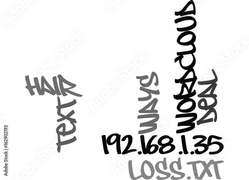 WAYS TO DEAL WITH HAIR LOSS TEXT WORD CLOUD CONCEPT