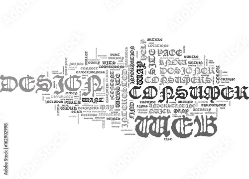 WEB DESIGN GIVE ME BULLETS TEXT WORD CLOUD CONCEPT