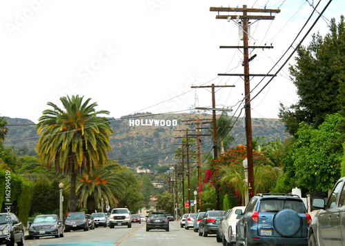 Valokuvatapetti Hollywood sign