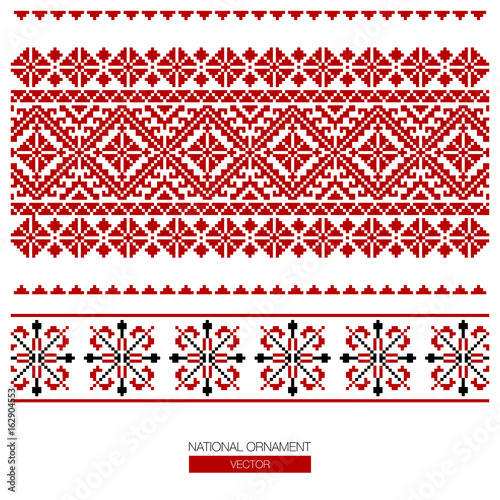 national ornament background