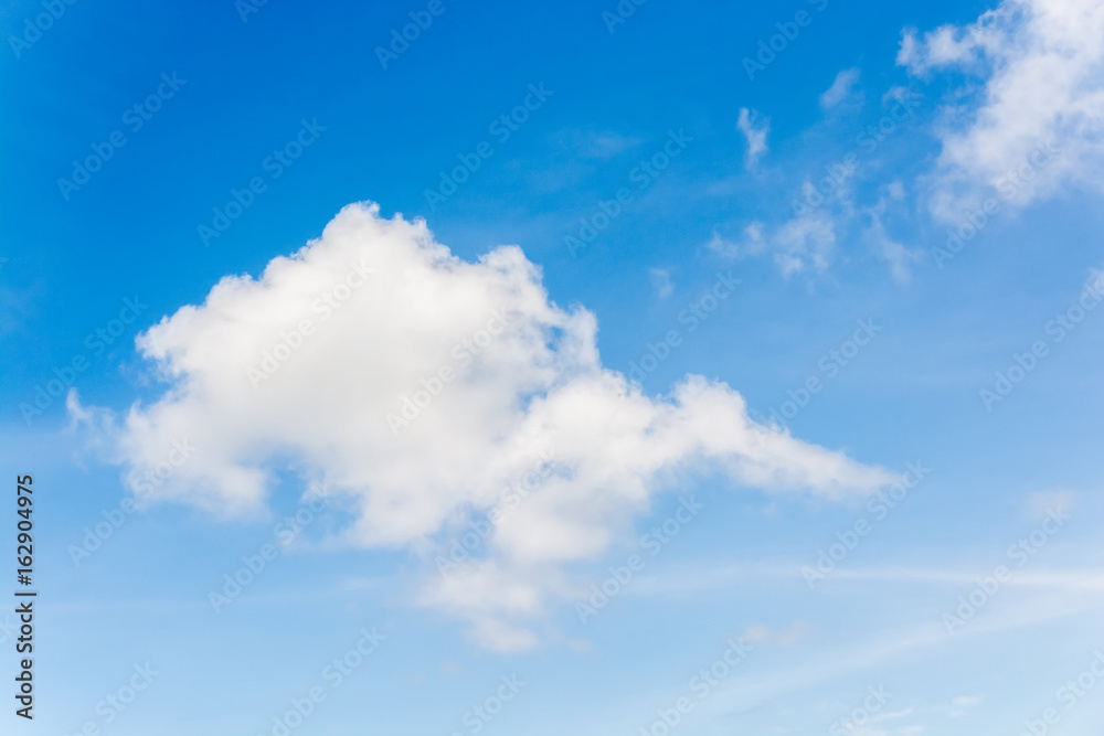 Fototapeta premium summer landscape sky cloudy