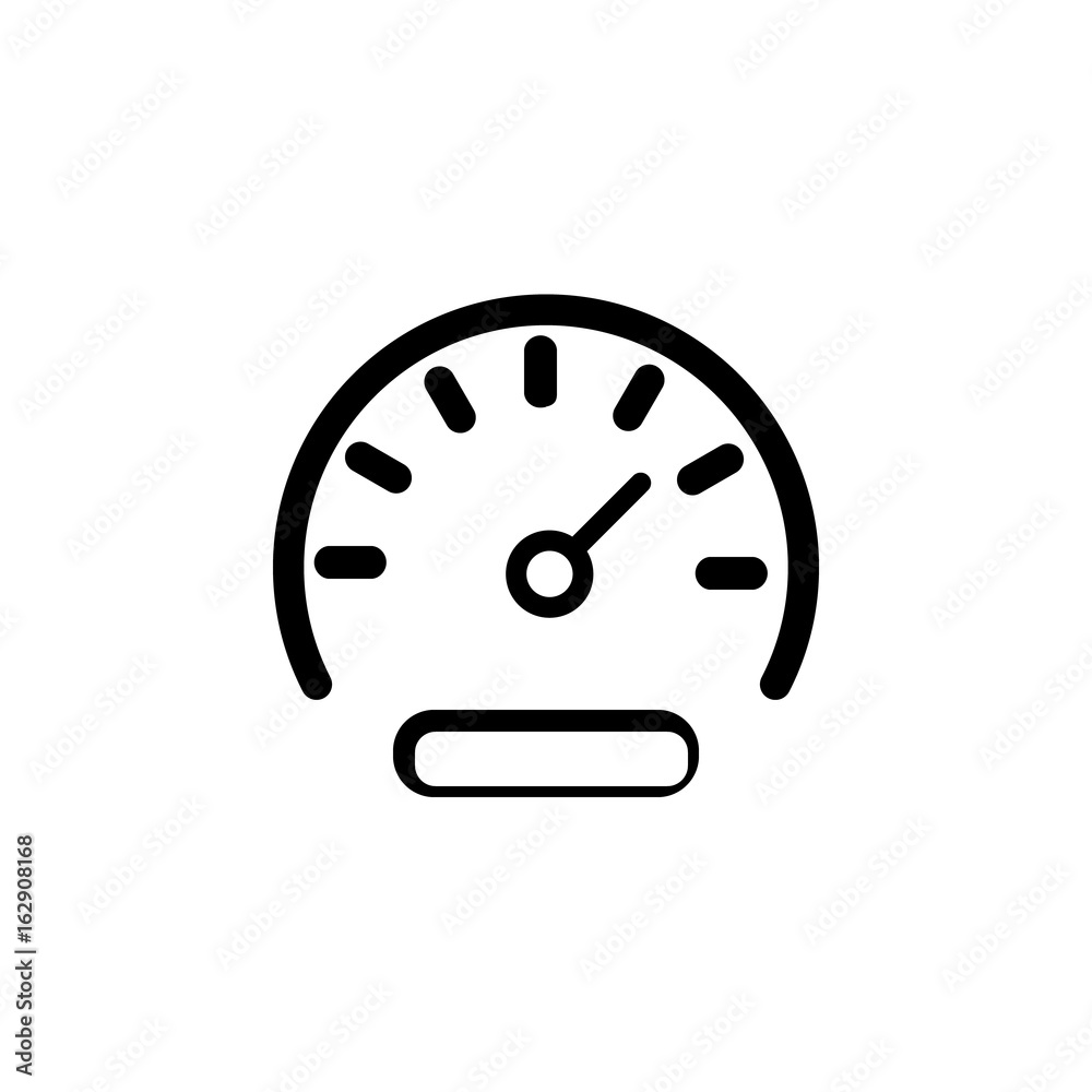Vector speedometer Icon Vector speedometer Icon