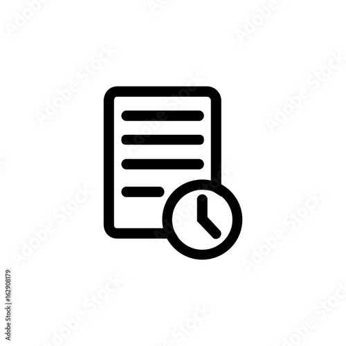 checklist icon. One of set web icons