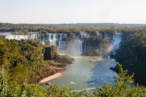 Iguazu falls view  Argentina