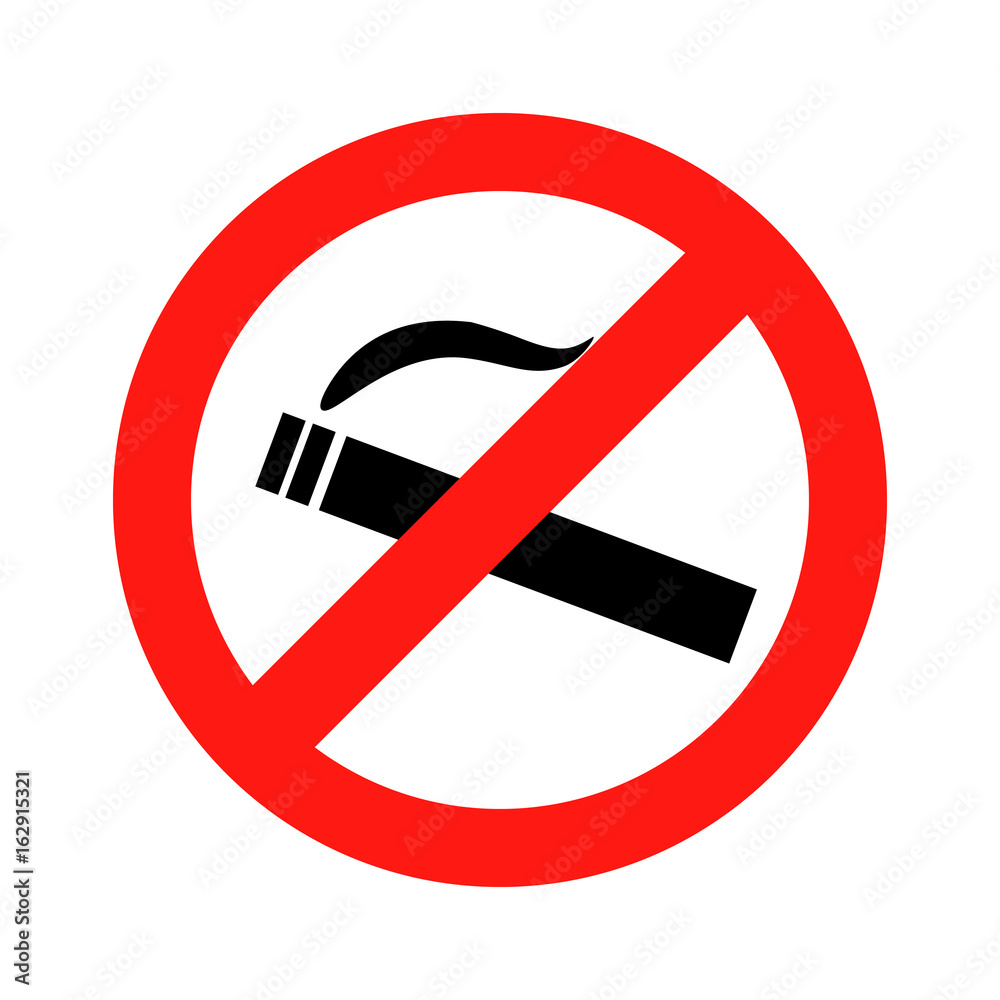 Dont smoke prohibition sign Vector Illustration design Dont smoke prohibition sign Vector Illustration design