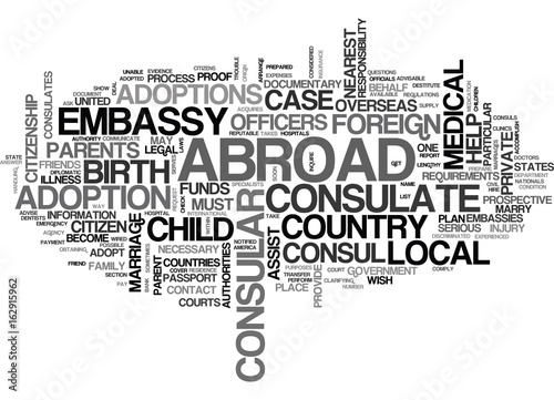 WHAT US CONSULS CAN DO TO HELP YOU TEXT WORD CLOUD CONCEPT
