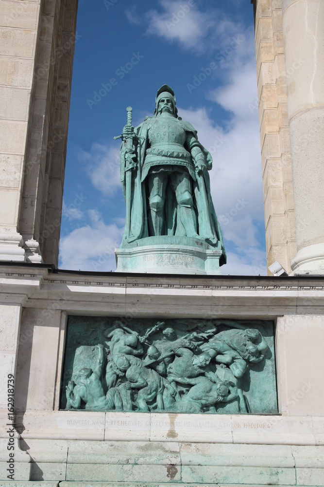 Obraz premium Heroes Square in Budapest