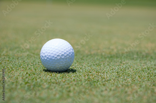 Golf Ball on Green 