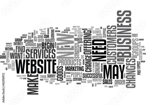 WHEN DOES A BUSINESS NEED AN OVERHAUL TEXT WORD CLOUD CONCEPT