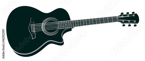 Guitar sketch. 