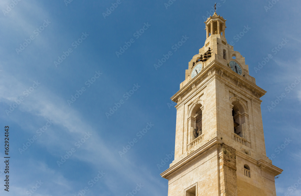 Tower of the Basilica Santa Maria in Xativa