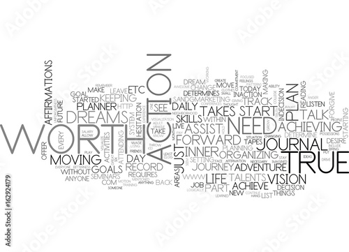 WHO DETERMINES YOUR TRUE WORTH TEXT WORD CLOUD CONCEPT