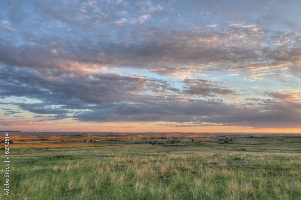 Sunrise on the Eastern Plains of Colorado USA