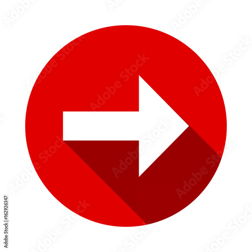 Free Download Arrow Icon in trendy flat style isolated - GFXLoad