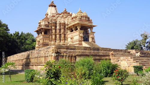 Templo jainista dedicado a Adinath en Khajuraho. Madhya Pradesh .India 