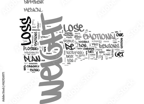 WHY CAN T I LOSE WEIGHT TEXT WORD CLOUD CONCEPT