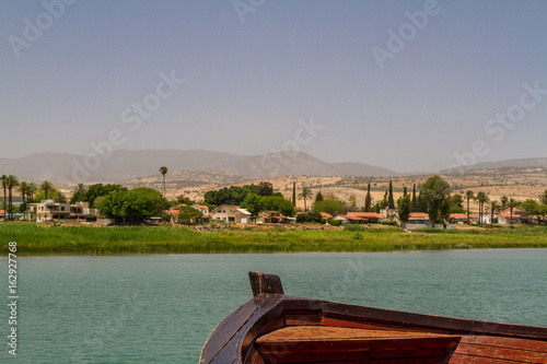 Sea of Galilee, Israel, view from boat photo