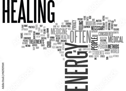 WHY HEAL YOUR ENERGY TEXT WORD CLOUD CONCEPT