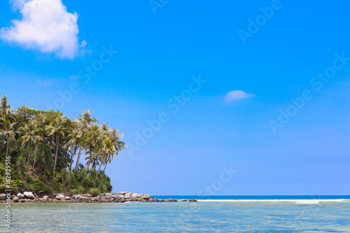 Tropical island for summer season background. © panya99