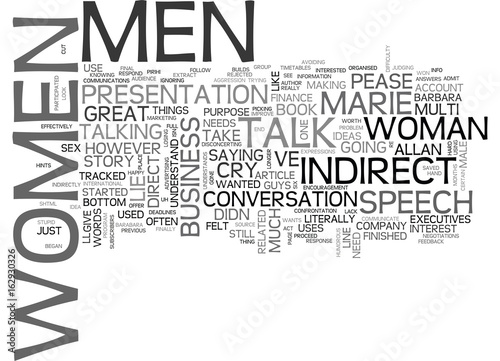 WHY MEN LIE AND WOMEN CRY TEXT WORD CLOUD CONCEPT