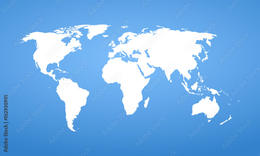 World map. Vector detail design. World map. Vector detail design.