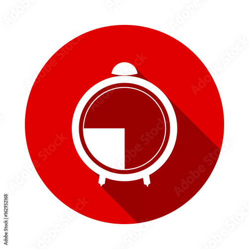 Clock watch ticker alarm vector icon photo