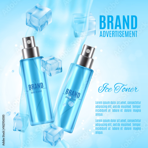 Ice toner ads