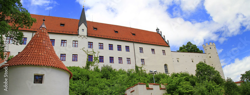 Hohe Schloss Füssen im Allgäu - Panorama - Burganlage photo