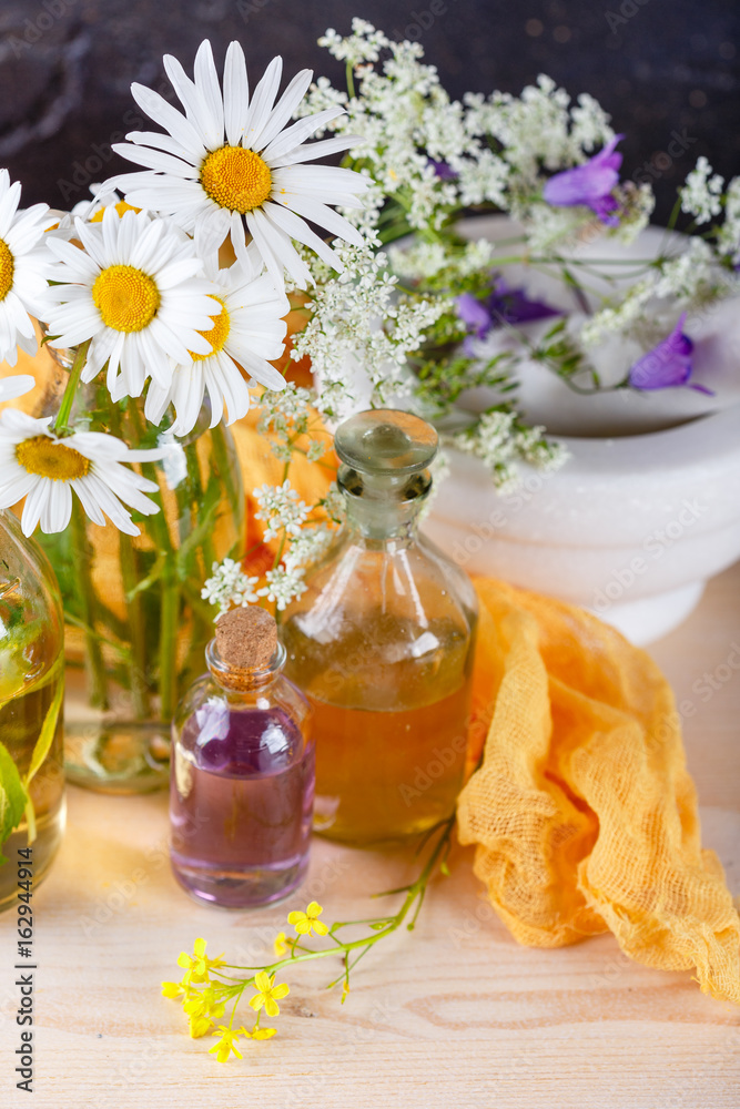 Essential oils and wild flowers Essential oils and wild flowers