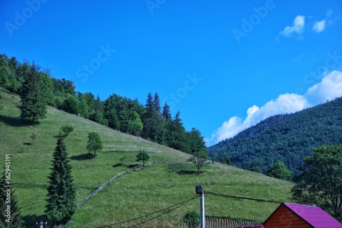 Countryside in the Carpathians  Ukraine