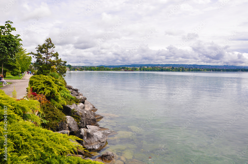 Fototapeta premium Sea Switzerland background