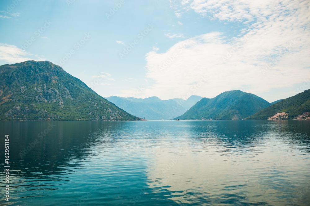 Kotor Fjord in Montenegro, Europe
