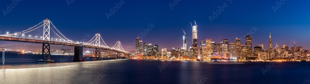 San Francisco Skyline Panoramic