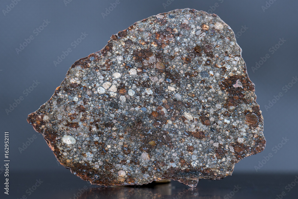 Meteorit Steinmeteorit des Typs L3-4 Chondrit aus der Sahara mit Namen ...
