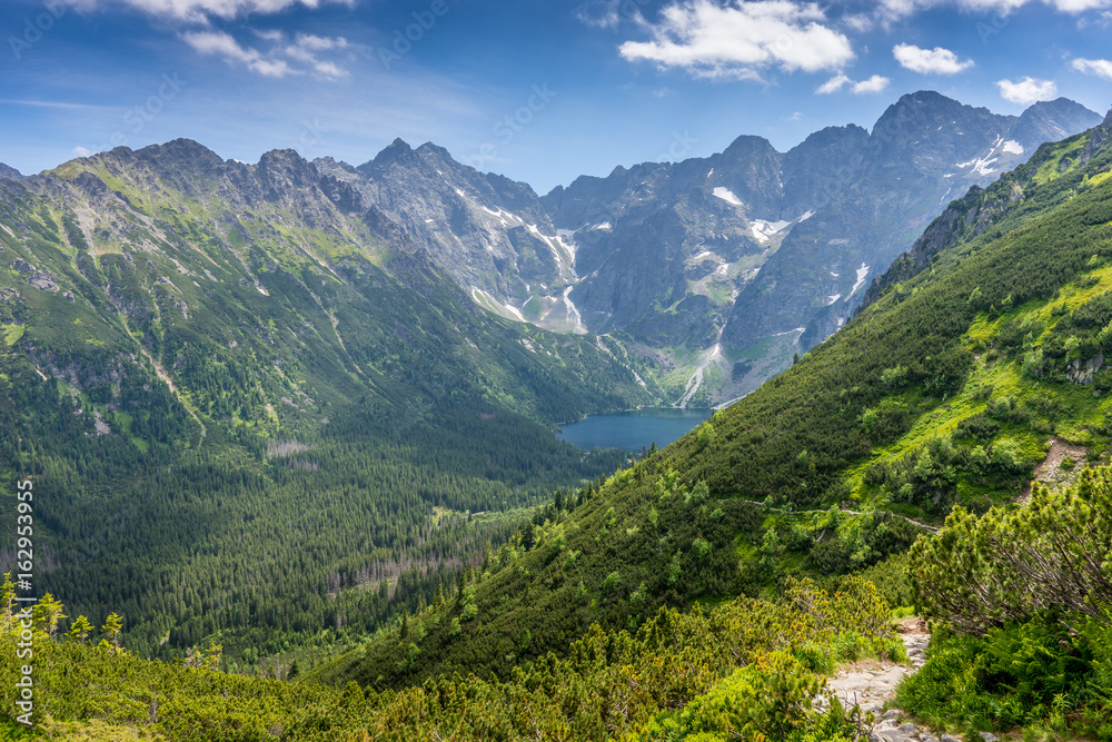 Tatra mountains landscape, Morskie Oko
